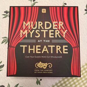 Murder Mystery at the Theatre Game